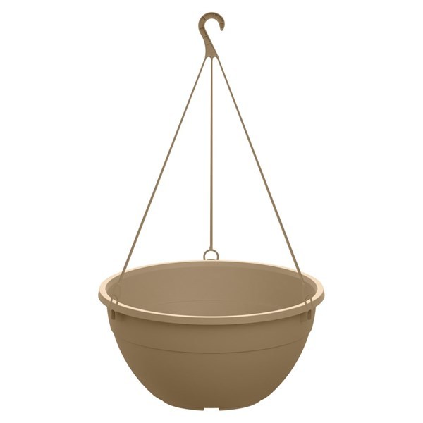 Imagen de Maceta de plástico colgante 7,5L, MARRÓN