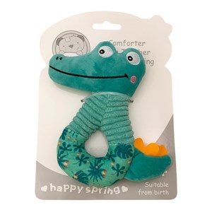 Imagen de Sonajero de tela, diseño animales con aro, en cartón, varios modelos