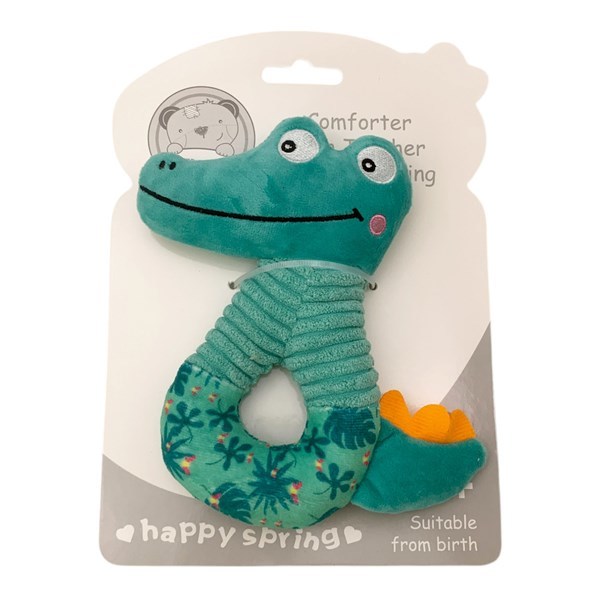 Imagen de Sonajero de tela, diseño animales con aro, en cartón, varios modelos