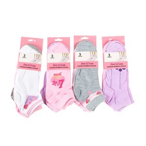 Imagen de Medias cortas, varios diseños, PACK x12
