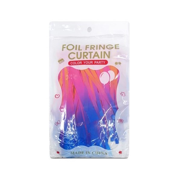 Imagen de Cortina decorativa flecos multicolores, en bolsa, varios colores