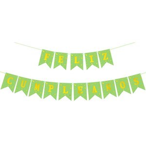 Imagen de Cartel Feliz cumpleaños, en bolsa, varios colores
