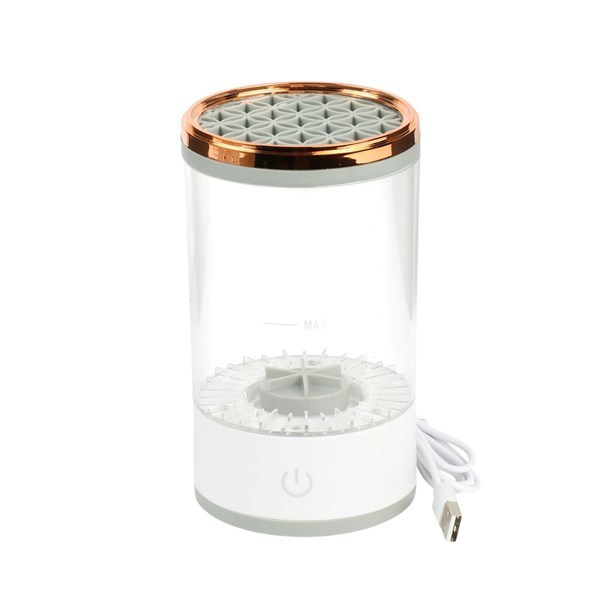 Imagen de Limpiador secador de brochas de maquillaje, USB, en caja