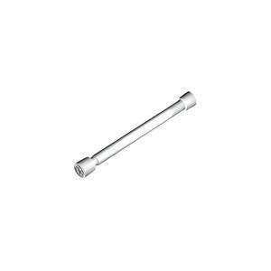 Imagen de Barrote extensible de acero para cortina de baño, 90 a 140cm, BLANCO