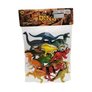 Imagen de Dinosaurios x12, en bolsa