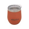 Imagen de Mate con tapa 220ml Berlina ANARANJADO, doble pared de acero inoxidable, en caja