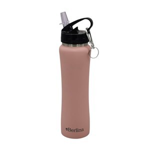 Imagen de Botella deportiva de acero inoxidable Berlina, 500ml ROSADO