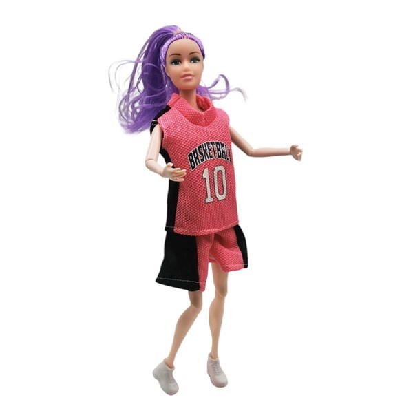 Imagen de Muñeca articulada, deportista en blister