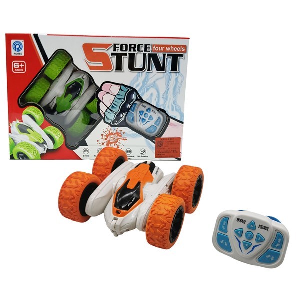 Imagen de Auto a control remoto, sensor de movimiento control mano, carga USB y 2AAA 360º en caja