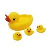 Imagen de Animales de goma con chifle, patitos x4, en red