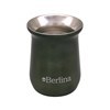 Imagen de Mate alto 260ml Berlina VERDE, doble pared de acero inoxidable, en caja