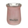 Imagen de Mate alto 260ml Berlina ROSADO, doble pared de acero inoxidable, en caja