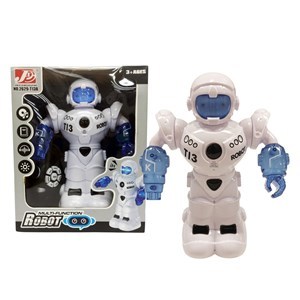 Imagen de Robot con control remoto con luz y sonido, 3+2AA en caja