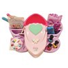 Imagen de Set de belleza para decorar uñas con lámpara, uñas, stickers, brillos esmalte y accesorios 3AA en caja