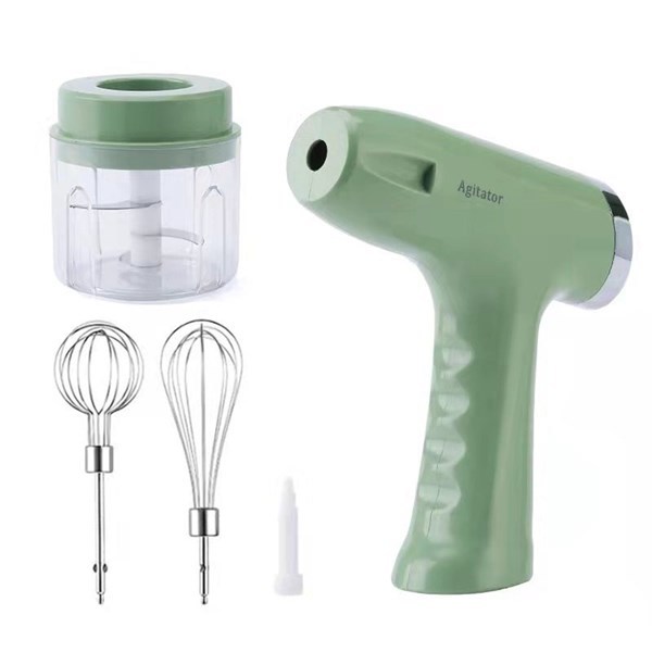 Imagen de Batidora procesadora, recargable con cable USB, en caja varios colores