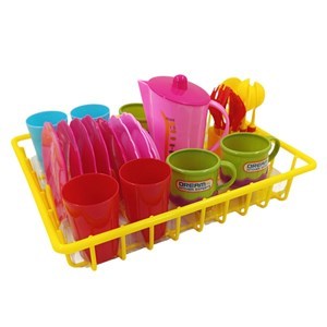 Imagen de Set de cocina con escurridor y accesorios, en burbuja