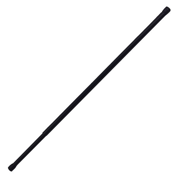 Imagen de Barrote extensible para cortina grande, 140 a 210cm, de acero pintado NEGRO Maxeb