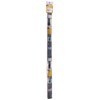 Imagen de Barrote extensible para cortina grande, 140 a 210cm, de acero pintado NEGRO Maxeb