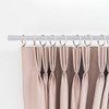 Imagen de Barrote extensible para cortina chico, 90 a 140cm, de acero pintado BLANCO Maxeb