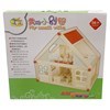 Imagen de Casita de madera para armar, 42 piezas con accesorios, en caja