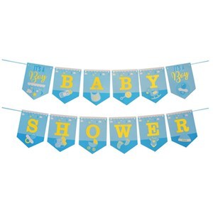 Imagen de Cartel Baby shower, CELESTE, en bolsa