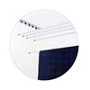 Imagen de Tendedero de ropa colgante de techo y pared, 5 varillas con poleas independientes, de acero pintado, BLANCO Maxeb