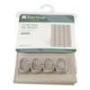 Imagen de Cortina de baño con 12 aros de plástico, de PEVA, BEIGE, Berlina home, en bolsa