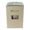 Imagen de Cepillo para WC con papelera, de plástico, BEIGE, Berlina Home, en caja