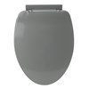 Imagen de Tapa para WC de plástico, lisa, GRIS, Berlina Home