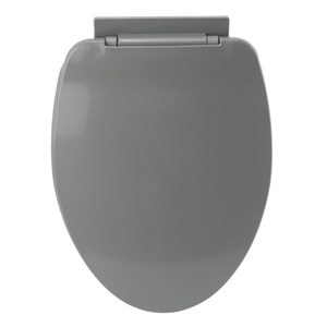 Imagen de Tapa para WC de plástico, lisa, GRIS, Berlina Home