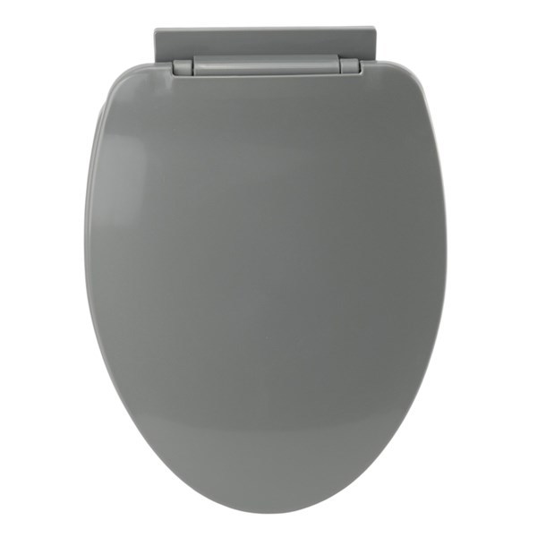 Imagen de Tapa para WC de plástico, lisa, GRIS, Berlina Home