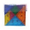 Imagen de Juego de mesa, tangram, magnético, 16 piezas en caja