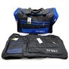 Imagen de Bolso deportivo con asas y correa, bolsillo frontal y 2 laterales, 2 colores