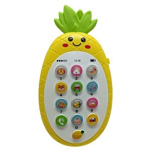 Imagen de Didáctico celular con luz y sonido, 2AA, en caja