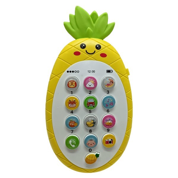 Imagen de Didáctico celular con luz y sonido, 2AA, en caja