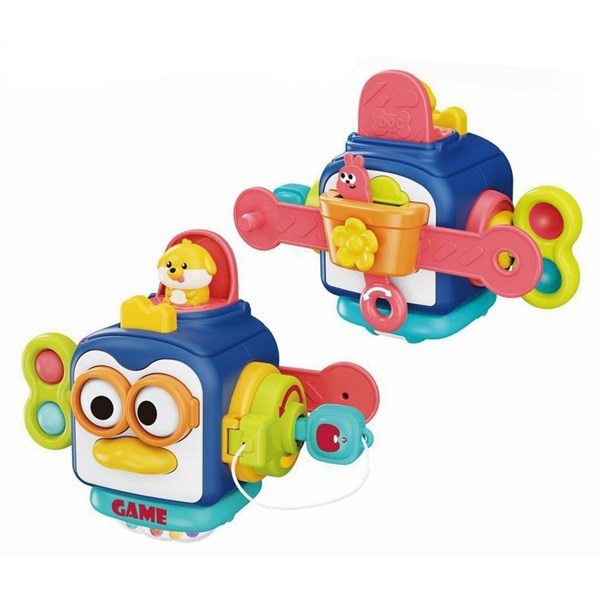 Imagen de Didáctico cubo varias actividades, en caja