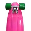 Imagen de Skate de plástico penny ROSADO, ruedas de PVC anchas, trucks de metal