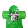Imagen de Skate de plástico penny VERDE, ruedas de PVC anchas, trucks de metal
