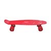 Imagen de Skate de plástico penny ROJO, ruedas de PVC anchas, trucks de metal