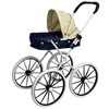 Imagen de Coche para muñeca, de metal, cuna con techo, en bolsa