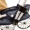 Imagen de Coche para muñeca, de metal, cuna con techo, en bolsa