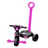 Imagen de Triciclo de plástico con barra FUCSIA, XALINGO