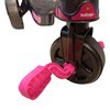 Imagen de Triciclo de plástico con barra FUCSIA, XALINGO