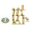 Imagen de Juego de mesa, torre de equilibrio con ruleta, de madera XALINGO en caja