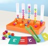 Imagen de Juego de mesa, didáctico, clasificación de bolitas, en caja