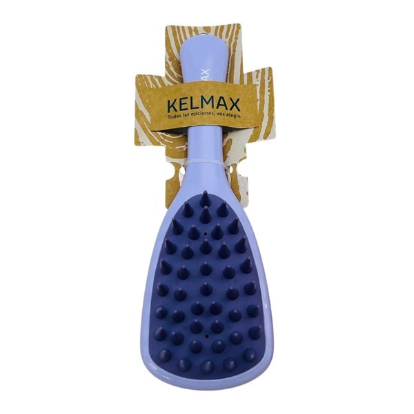 Imagen de Cepillo para pelo CR masajeador, Kelmax de silicona  varios colores