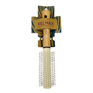 Imagen de Cepillo para pelo mango de madera redondo, Kelmax