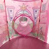 Imagen de Casita carpa para niños ROSADO, con túnel y pelotero, en bolsa