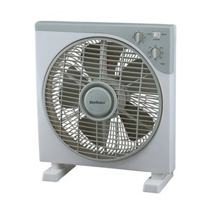 Imagen de Ventilador Berlina 12" turbo, 3 velocidades 5 aspas de plástico, en caja