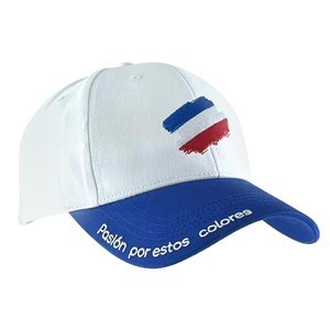 Imagen de Gorro con visera, azul blanco